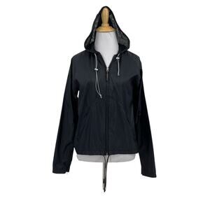 Vintage Nike Jacket Women S Small Mesh Hood Lightweight Full Zip Vent Windrunner